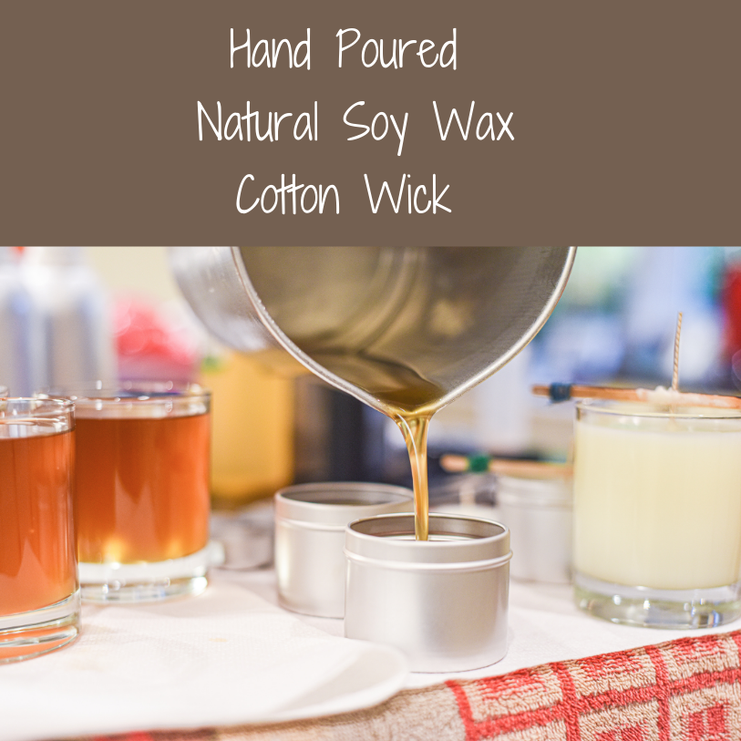 Apple Harvest Fall Scented Candle Natural Soy Wax Long-Lasting Aroma Cozy Autumn Decor Gift with True Ripe Apple and Spiced Notes eco-friendly fall candles for gifting - Mindful Chic Designs