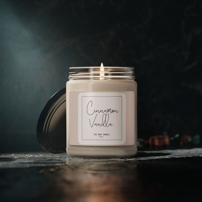 Fall Scented Candle Collection Cozy Fall Candles with Warm Autumn Fragrances - Mindful Chic Designs 