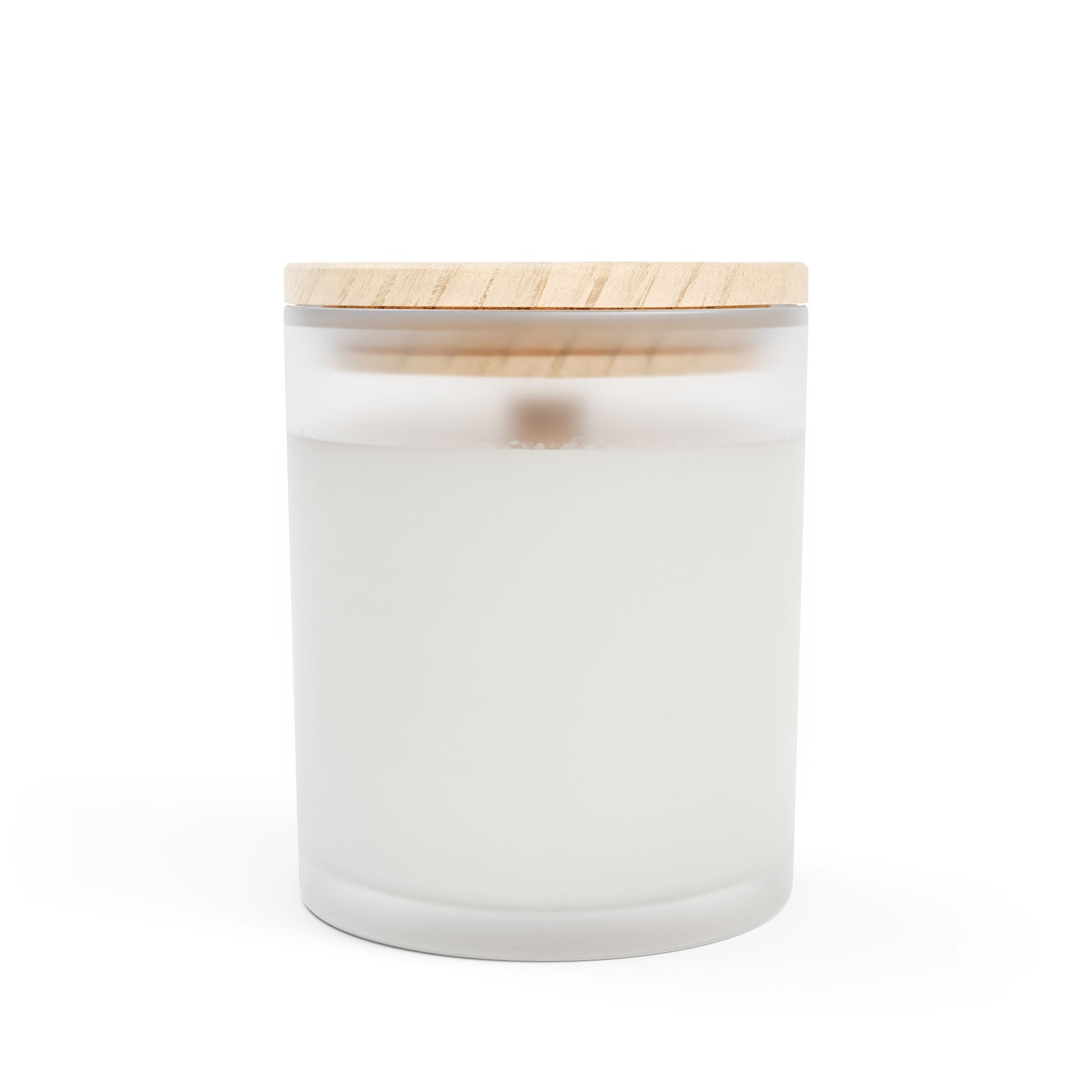 Scented Candle, Mommy Needs a Time Out Candle in Frosted Glass with Wood Wick, Eco-friendly Mom Gift - Mindful Chic Designs 